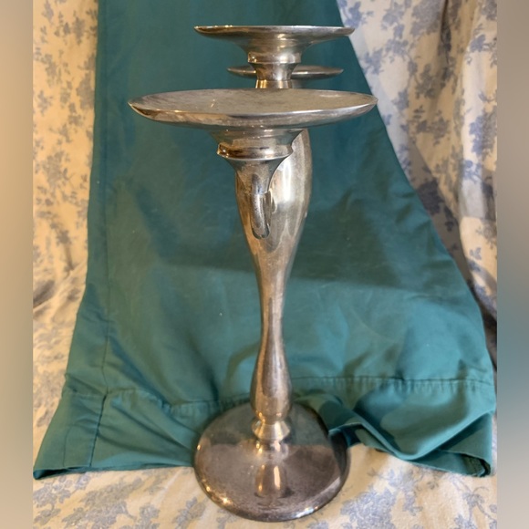 Pottery Barn Maxfield Hotel Candelabra Bougedir 3-Arm Candle Stick Holder 14.5" - Picture 3 of 10